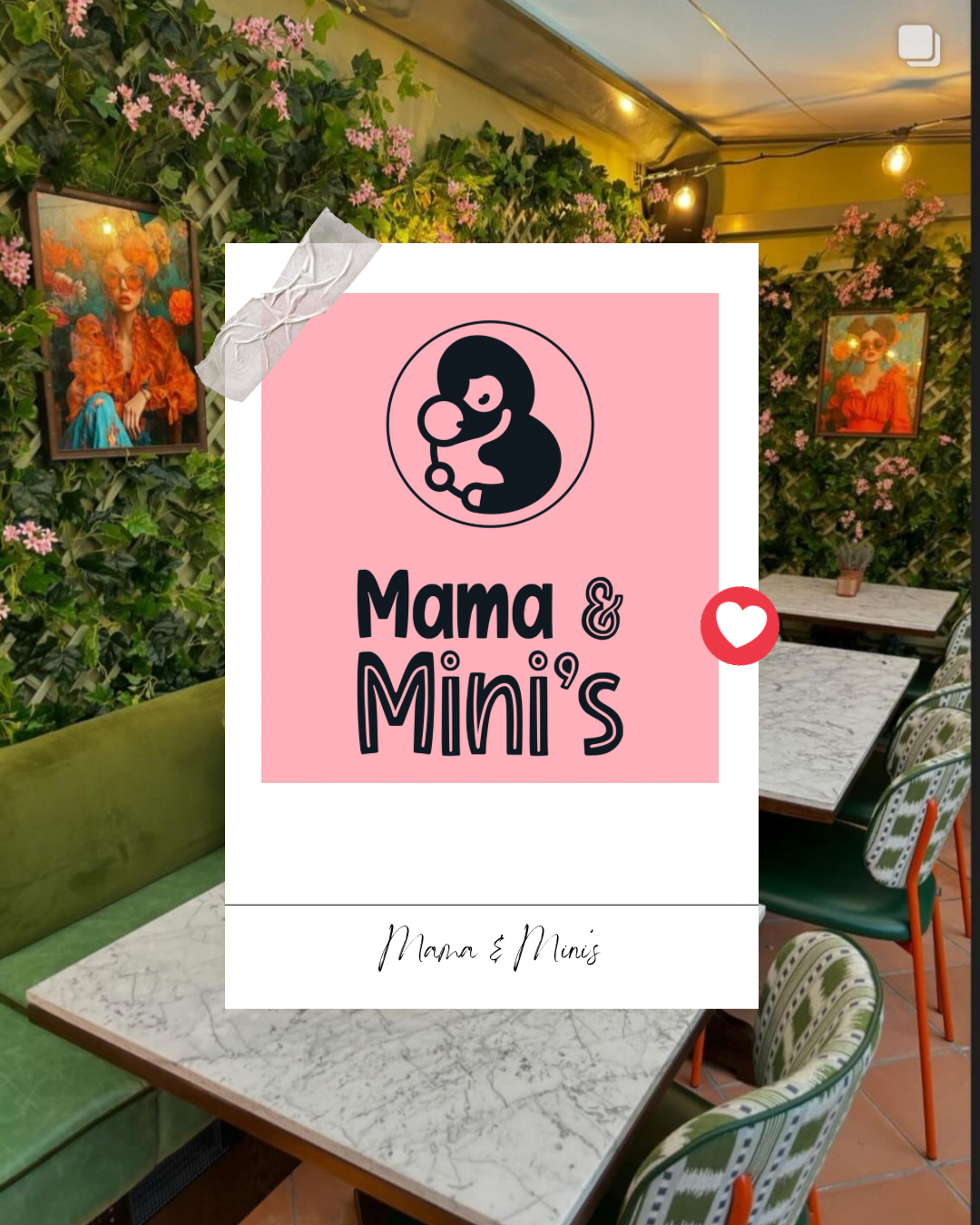 Mama & Mini’s -April Brunch- Monday 7th April 2025