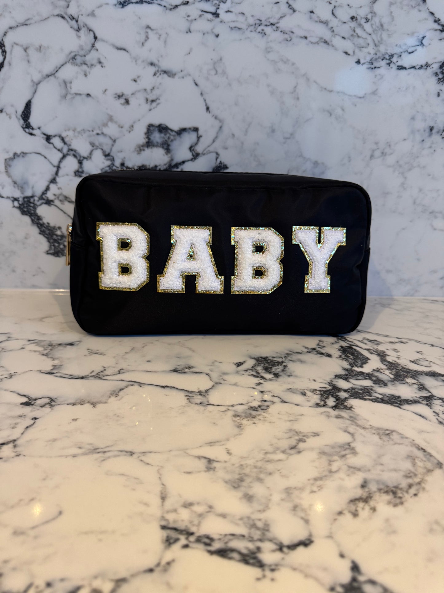 Large Baby Pouch- Black