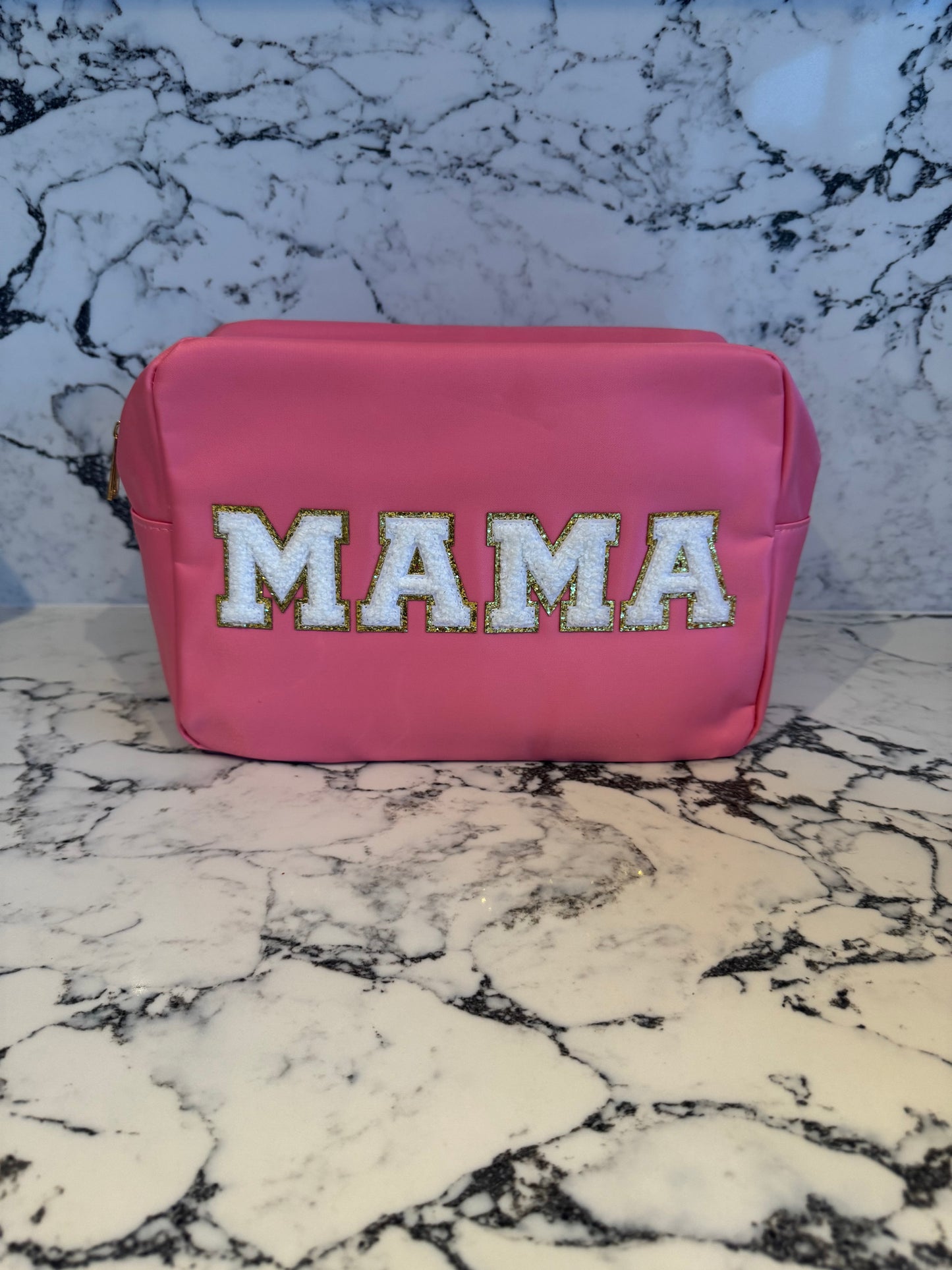 X-Large Mama Pouch- Bubble Pink