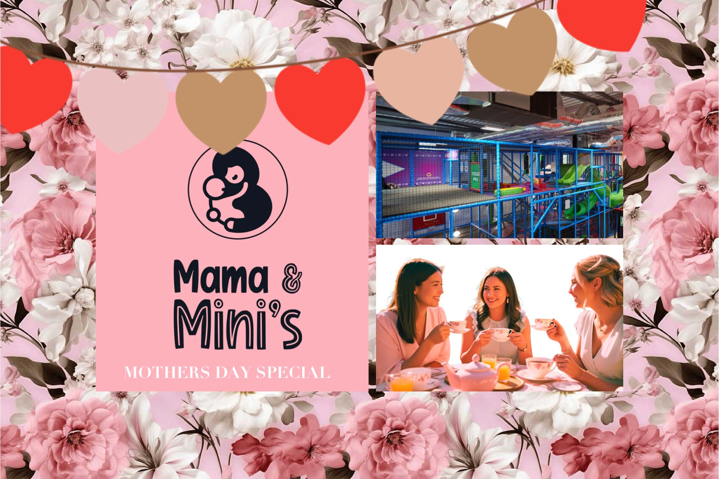 Mama & Mini’s Mother’s Day Special Afternoon Tea- Monday 24th March 2025- MUM & BABY TICKET