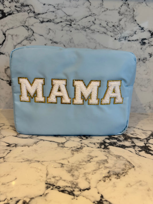 X-Large Mama Pouch- Light Blue